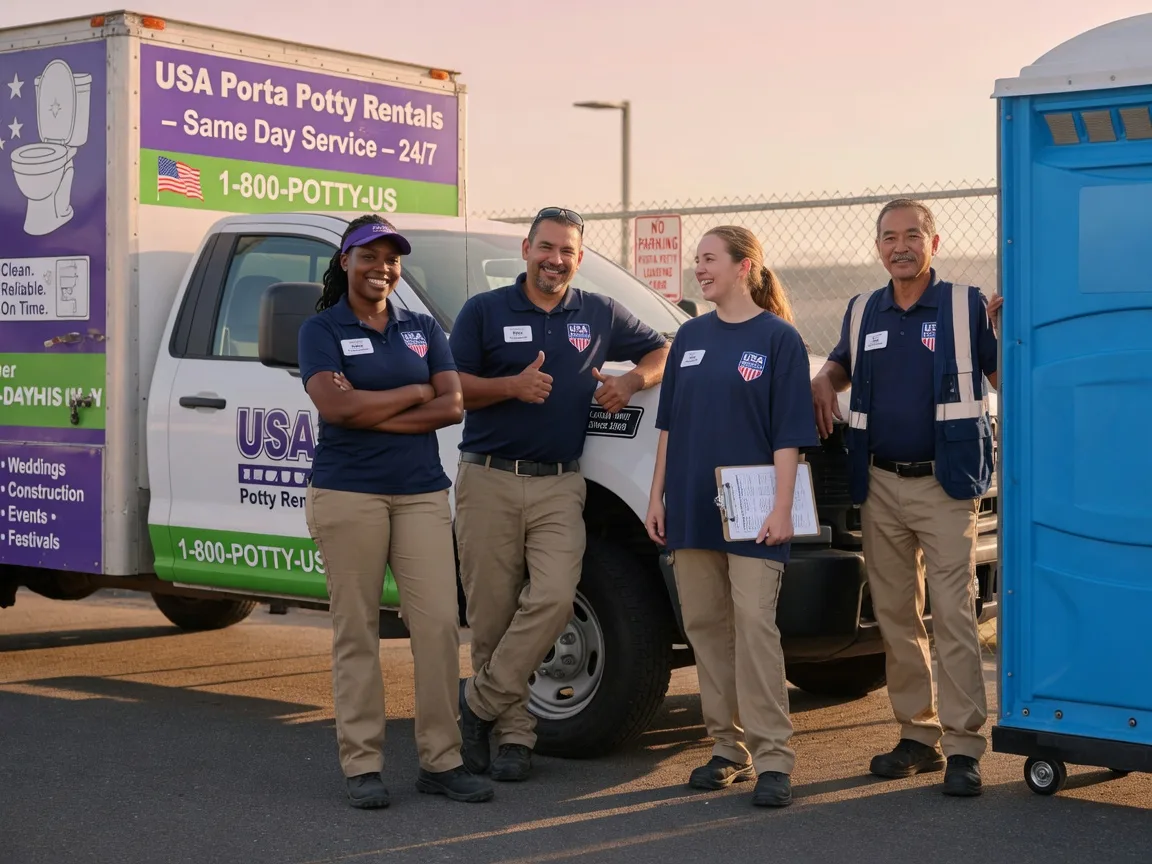 Porta Potty Rental company in Glencoe, OK